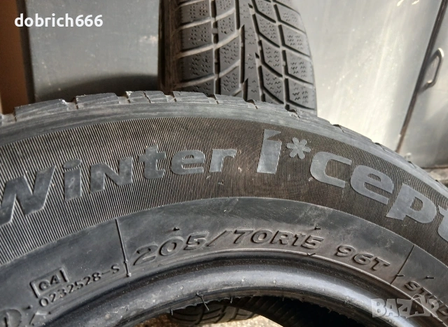 205/70/15 зимни гуми Hankook 10 евро двете, снимка 4 - Гуми и джанти - 55006771