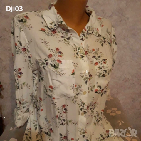 Бяла Риза с джобове, снимка 6 - Ризи - 54347932