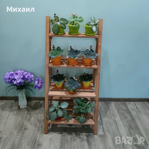 Настолен цветарник, снимка 5 - Саксии и кашпи - 55643889