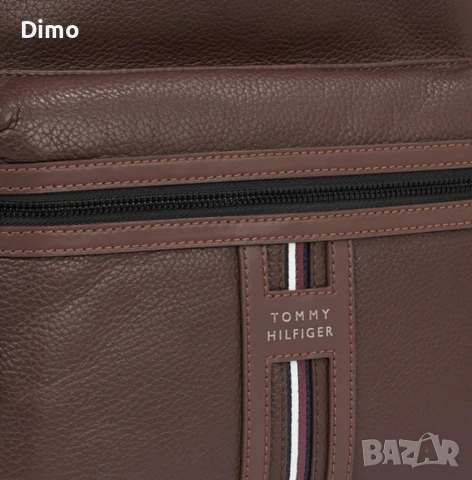Tommy Hilfiger Раница Th Premium Leather, снимка 4 - Раници - 54728352