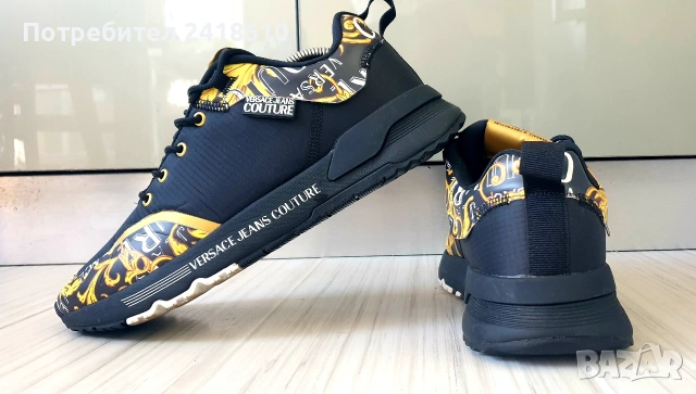 Versace Jeans Couture Mens Size 42 /27 см UK 7.5 US 8.5 ОРИГИНАЛ! Мъжки спортни - обувки !