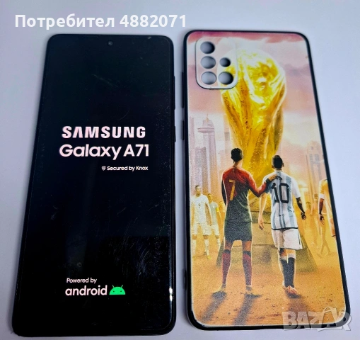 Samsung A71 128гб , снимка 3 - Samsung - 55238342