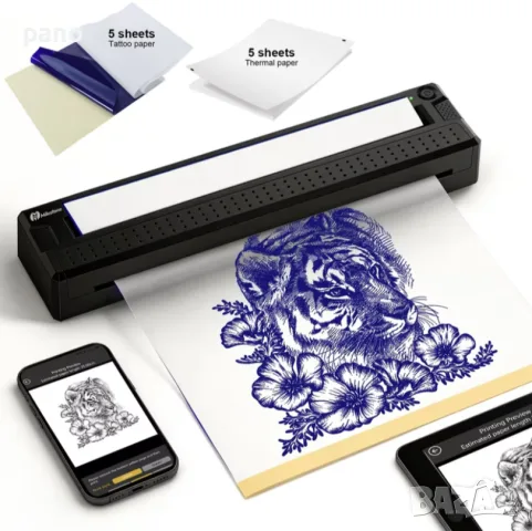 Tattoo printer /Термален тату принтер , снимка 2 - Друго оборудване - 55333149