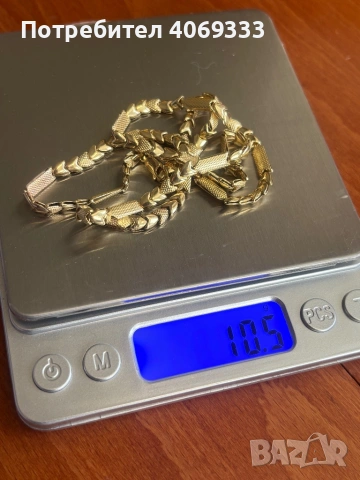 Златно колие 10.5гр 14карата