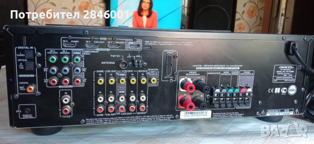 ONKYO HT-R380, снимка 4 - Ресийвъри, усилватели, смесителни пултове - 55001891