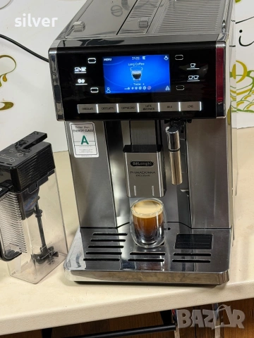 Кафемашина кафе автомат delonghi Primadonna Exclusive с гаранция, снимка 6 - Кафемашини - 54842734
