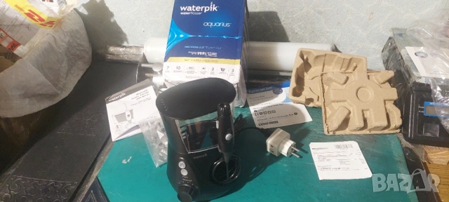 Зъбен душ Waterpik Aquarius Water Flosser, made in USA, 10 настройки, 7 накрайника, снимка 2 - Други - 54347470