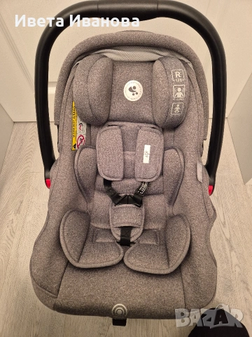 Кошница за кола Lorelli - Joy, i-Size, 40-85 cm, Grey Jasper , снимка 2 - Столчета за кола и колело - 54167858