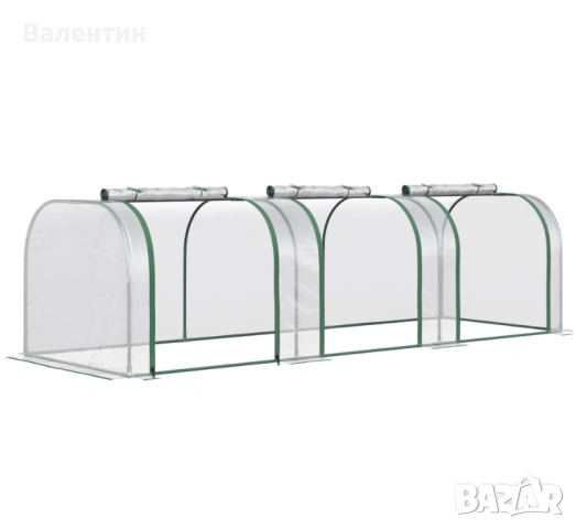 PVC покривало за тунелна оранжерия Outsunny