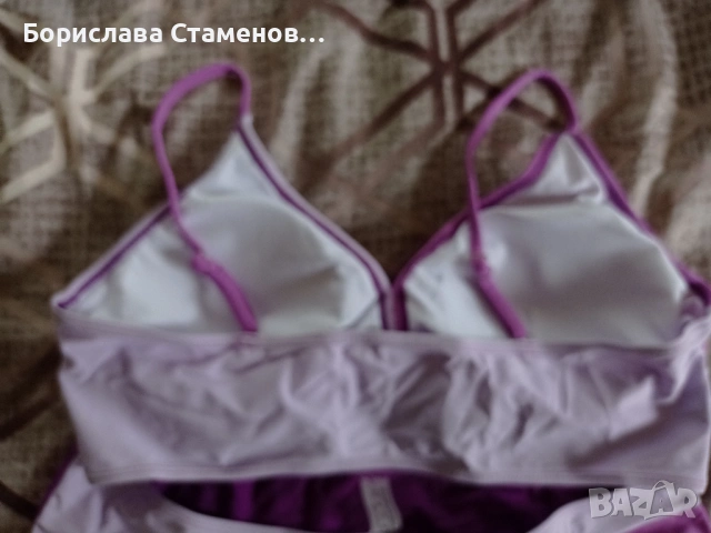 Лилав бански , снимка 3 - Бански костюми - 54629583