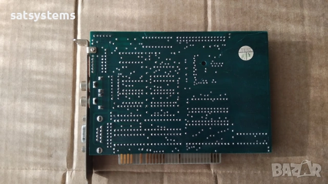 Ретро видео карта PC Chips G3101 (Paradise PEGA 1A ) 256KB 8-bit ISA, снимка 10 - Видеокарти - 54009711