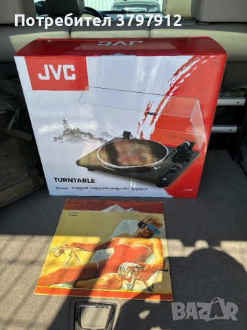 Грамофон JVC чисто нов !, снимка 5 - Грамофони - 54151576