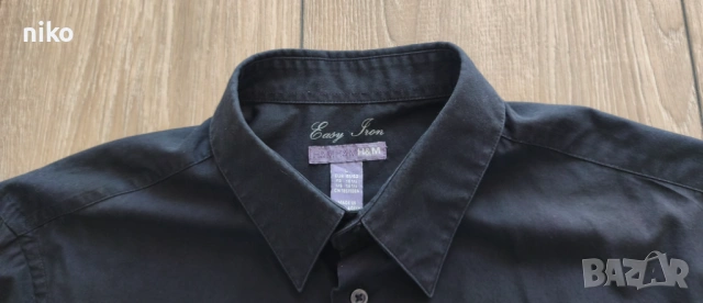 5 бр. мъжки ризи H&M за 10 евро, размер L, снимка 12 - Ризи - 54092577