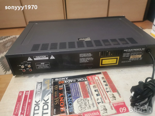 NAD 5100 CD PLAYER-MADE IN JAPAN-ВНОС SWISS 1207260917L4, снимка 6 - Декове - 55246941
