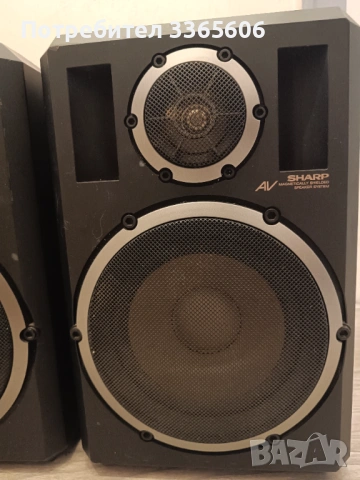 Тонколони sharp cp-x100 vintage, снимка 2 - Тонколони - 54808817