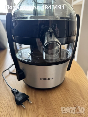 Сокоизтисквачка Philips Viva Collection, снимка 3 - Сокоизстисквачки и цитрус преси - 55424377