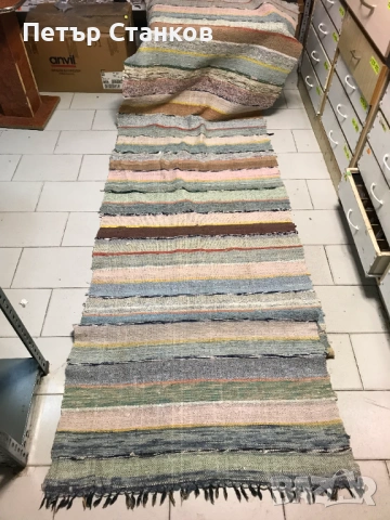 Тъкана черга различни, снимка 5 - Антикварни и старинни предмети - 54156393