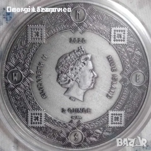 остров Нуие.плакет, снимка 2 - Нумизматика и бонистика - 55614774