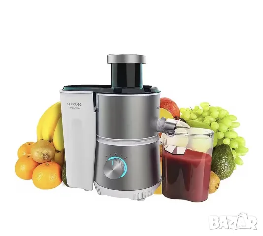 СОКОИЗСТИСКВАЧКА ЗА ПЛОДОВЕ CECOTEC JUICE&FRESH 400 TITAN WHITE
, снимка 2 - Сокоизстисквачки и цитрус преси - 55456584