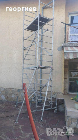 Мобилно алуминиево скеле , снимка 3 - Други машини и части - 50557728