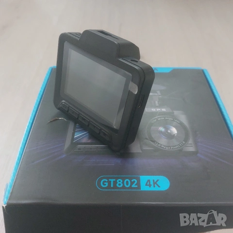 Професионален 4K Видеорегистратор GT802 | Предна + Задна Камера | WiFi | GPS | Нощно Виждане, снимка 5 - Друга електроника - 54470928