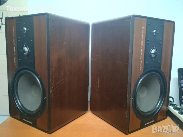 Жестоки Grundig Monolith 8500. Уникален звук! Изпращам видео. , снимка 15 - Тонколони - 55003135