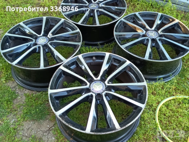 Джанти Mercedes 17" 5x112, снимка 5 - Гуми и джанти - 54601109