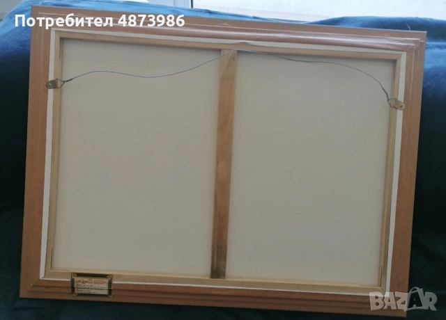 авторска картина с рамка, снимка 4 - Картини - 55185865