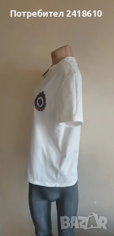 ETRO Milano Cotton Made in Italy Womens Size M НОВО! ОРИГИНАЛ! Дамска Тениска!, снимка 8 - Тениски - 53776132