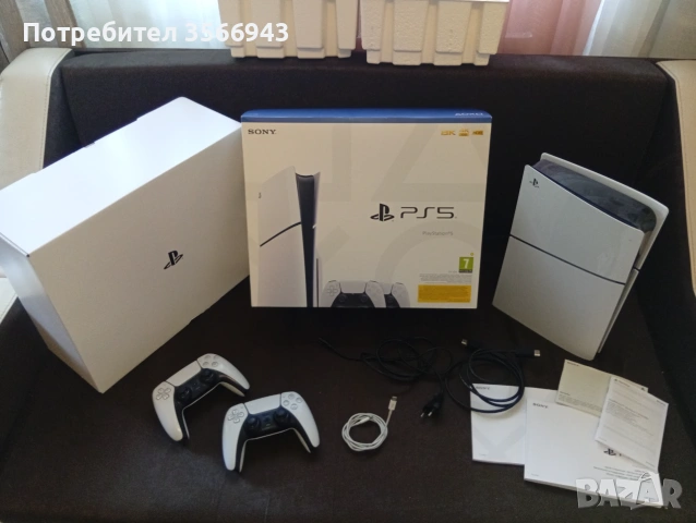 Конзола PlayStation 5 (PS5) Slim, Disk