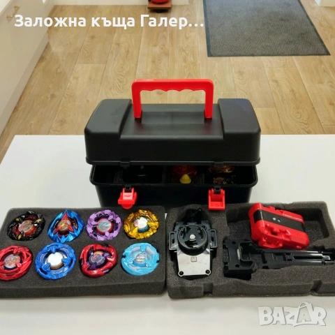 Детски комплект Topgyro X (Тип Бейблейд), снимка 4 - Образователни игри - 55232929