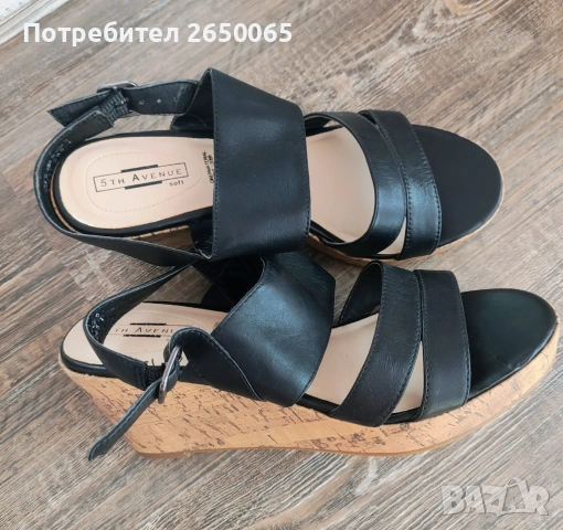 Нови орг.сандали ест.кожа 5 TH AVENUE - 37 номер!