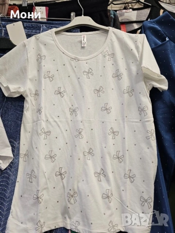 Тениска с панделки От С до 2ХЛ Цена:11€ Еконт и Спиди