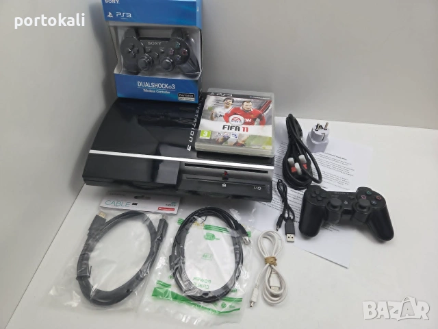 ХАКНАТ! PS3 Playstation 3 Плейстейшън 3 320GB пълен комплект, снимка 3 - PlayStation конзоли - 55280275