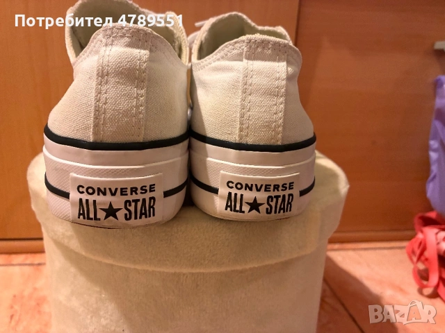 Дамски кецове Converse, снимка 3 - Кецове - 54114323