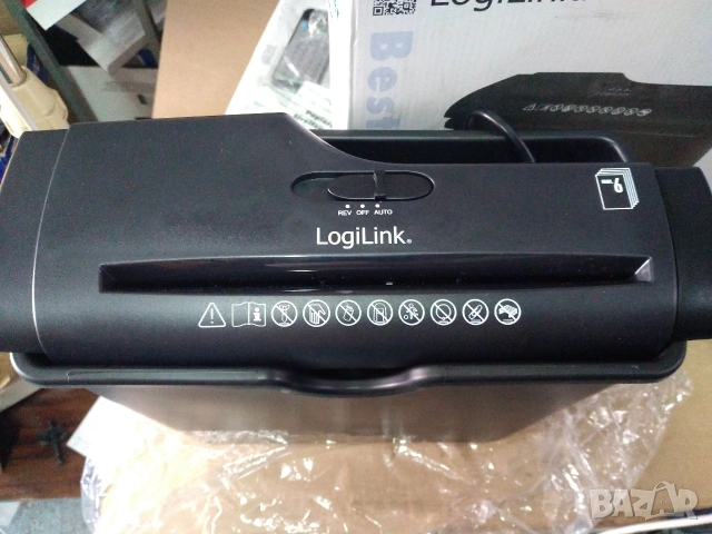Шредер за документи LogiLink AV402, снимка 5 - Друго - 54910262