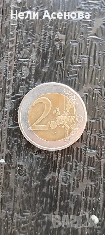 Продавам 2 ЕВРО, Дървото на живота - ФРАНЦИЯ, 1999 г., снимка 2 - Антикварни и старинни предмети - 55346008