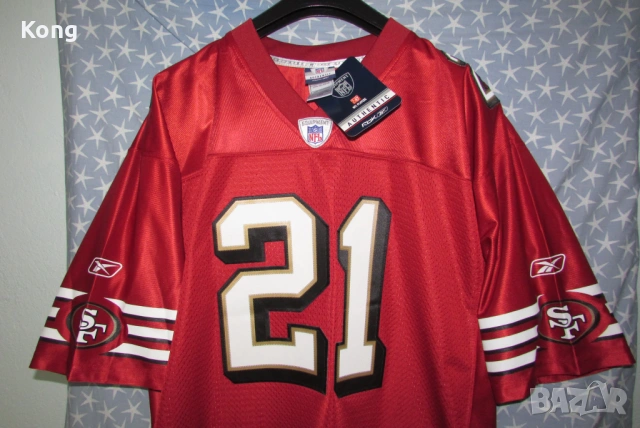 Винтидж фланелка Fila Fiorentina Italia Reebok San Francisco футбол NFL САЩ Сан Франциско USA , снимка 11 - Футбол - 54954521