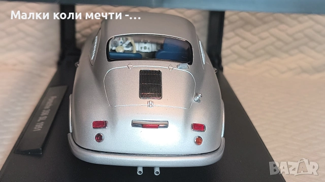 метална кола Porsche 356 SL - 1951г.  Мащаб 1:18, снимка 4 - Колекции - 54569869