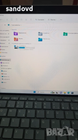 Хубав мальк лаптоп Мikrosoft Surface Go 3 цена 100евро, снимка 5 - Лаптопи за дома - 54525516