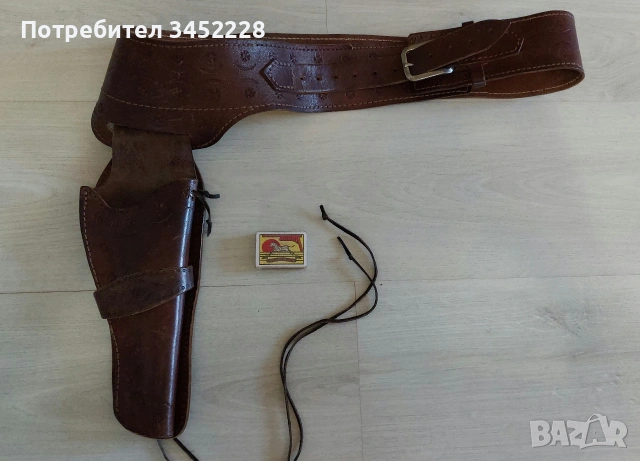 Колан кожа с кобур за пистолет за ценители , снимка 9 - Оборудване и аксесоари за оръжия - 55241095