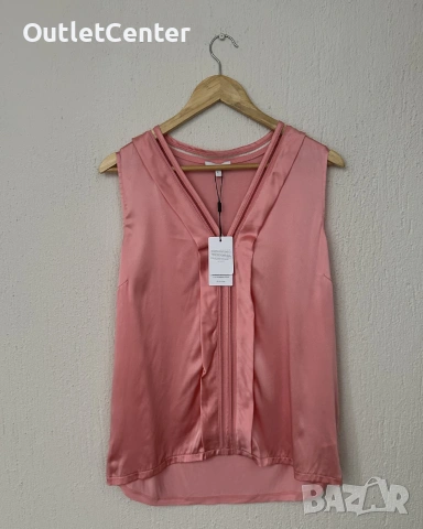 Топ от копринена смес Reiss, снимка 2 - Корсети, бюстиета, топове - 55103980