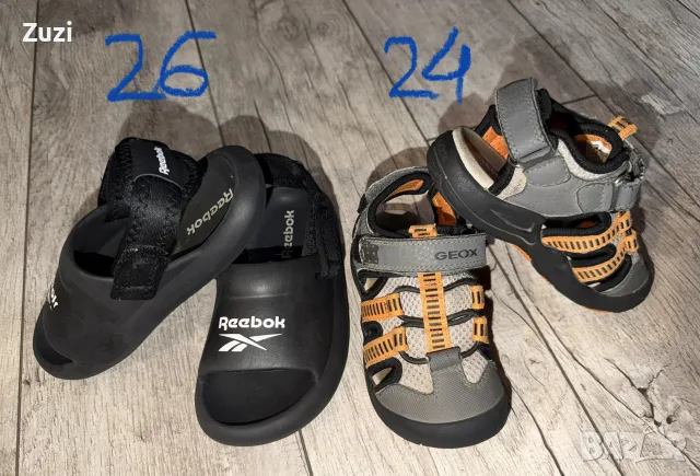 Reebok 26 номер, Geox 24 номер сандали, снимка 2 - Детски сандали и чехли - 55608277