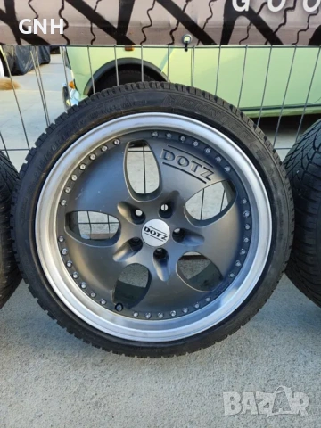 Джанти Dotz 17 цола , 5х100 , 8j ,et32 , 215/40/17 Vw Audi Toyota, снимка 4 - Гуми и джанти - 54460231