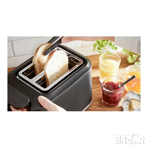 Тостер Tefal Includeo TT533811, черен, снимка 6 - Тостери - 55286336