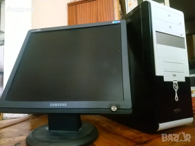 Рядък компютър с Q6600  + Samsung 19"