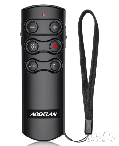 Aodelan RMT-P1BTA  дистанционно управление за фотоапарати Sony A6700 ZV-E10 A7IV A7RV A6400 FX30 A7C, снимка 2 - Фотоапарати - 54695998