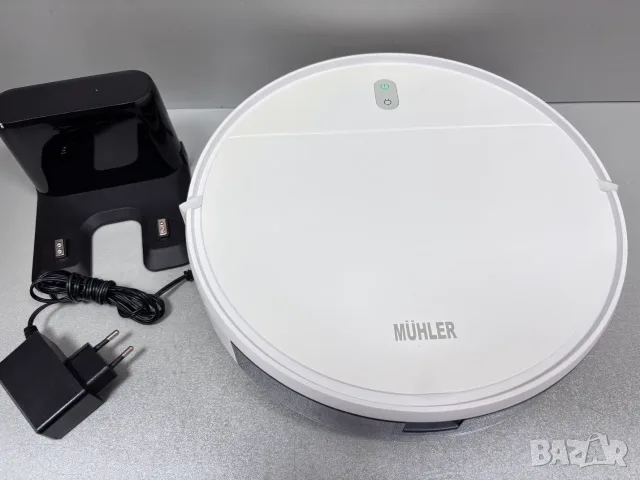 Прахосмукачка робот 2 в 1  MUHLER Bobby 1 White, снимка 12 - Прахосмукачки - 55321073