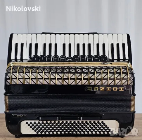 Акордеон Hohner Atlantic IV Deluxe , снимка 2 - Акордеони - 55537161