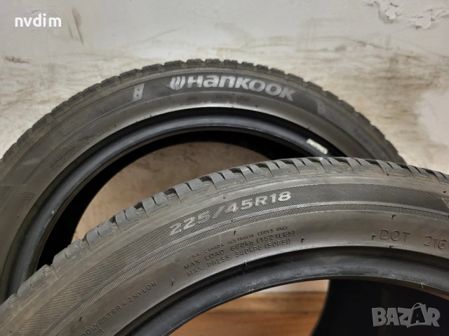 225/45/18 Hankook, снимка 6 - Гуми и джанти - 54049004